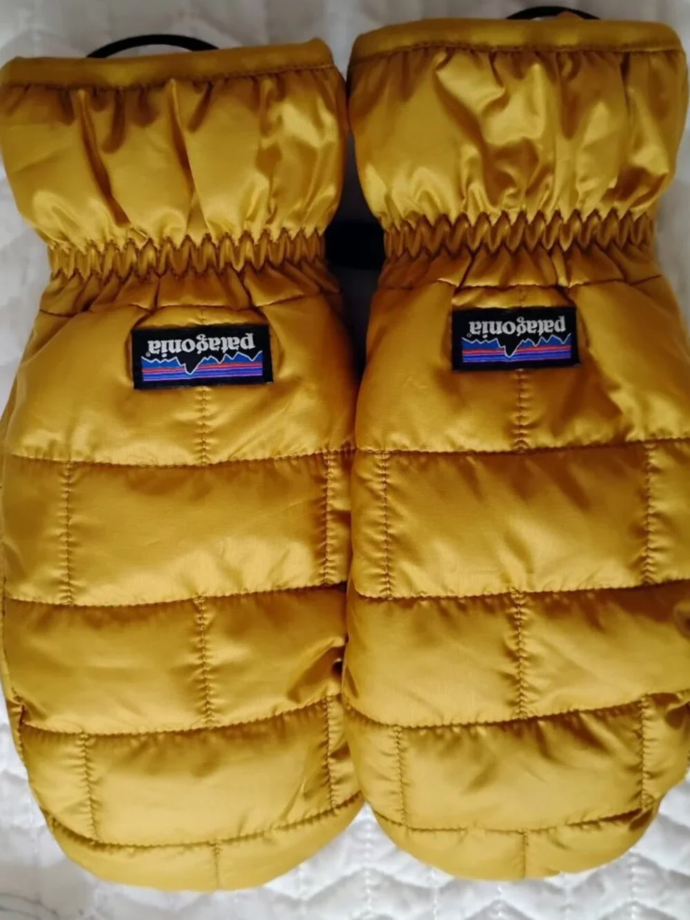 Patagonia Women's Cabin Gold Lightweight Nano Puff Insulated Mittens